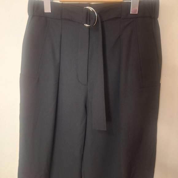3.1 Phillip Lim Black High-Waisted Trousers - Picture 5 of 16